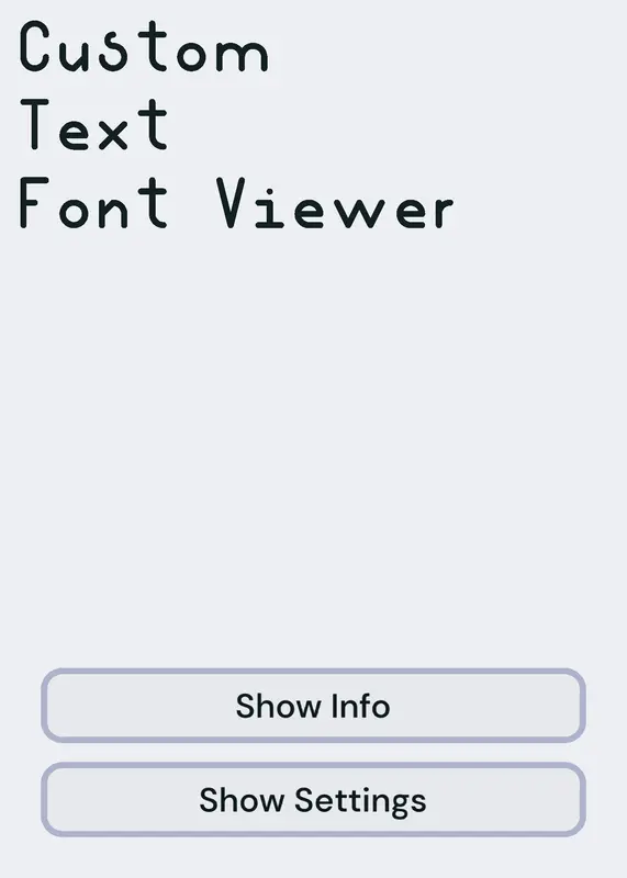 Custom Text Font Viewer by @lewis12chain