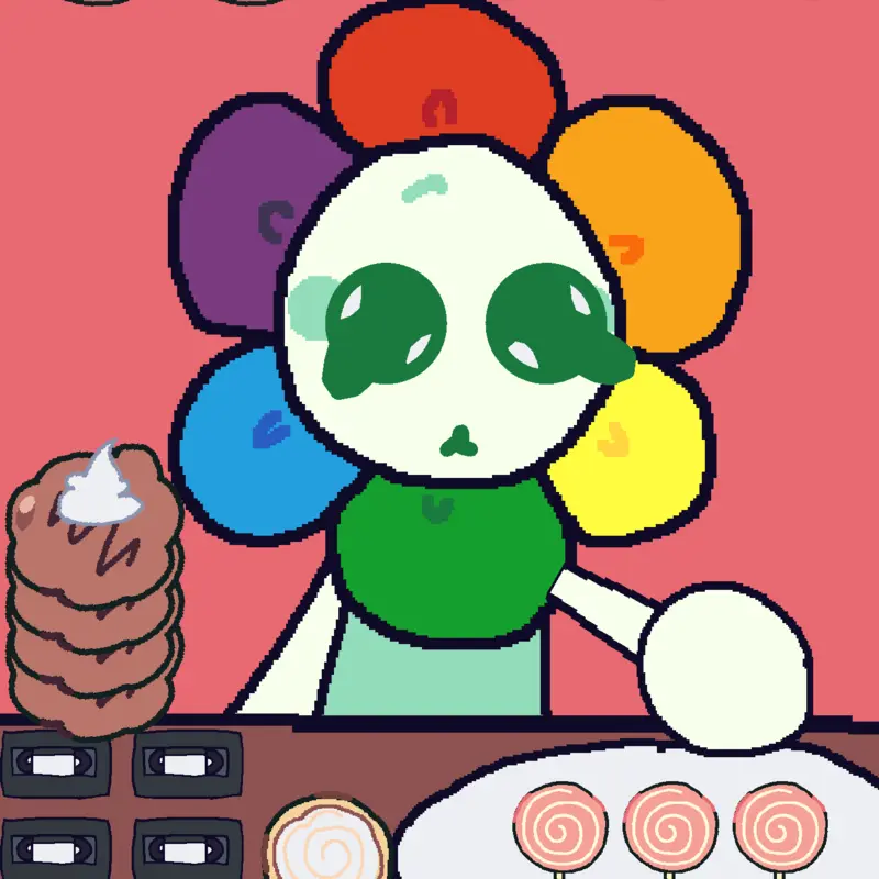 Dandy eats! by @oll13ismyn4m3_ocz
