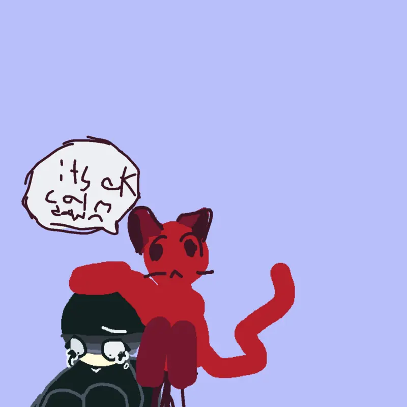 Not everyone goes through the same thing by @marronz-_-here