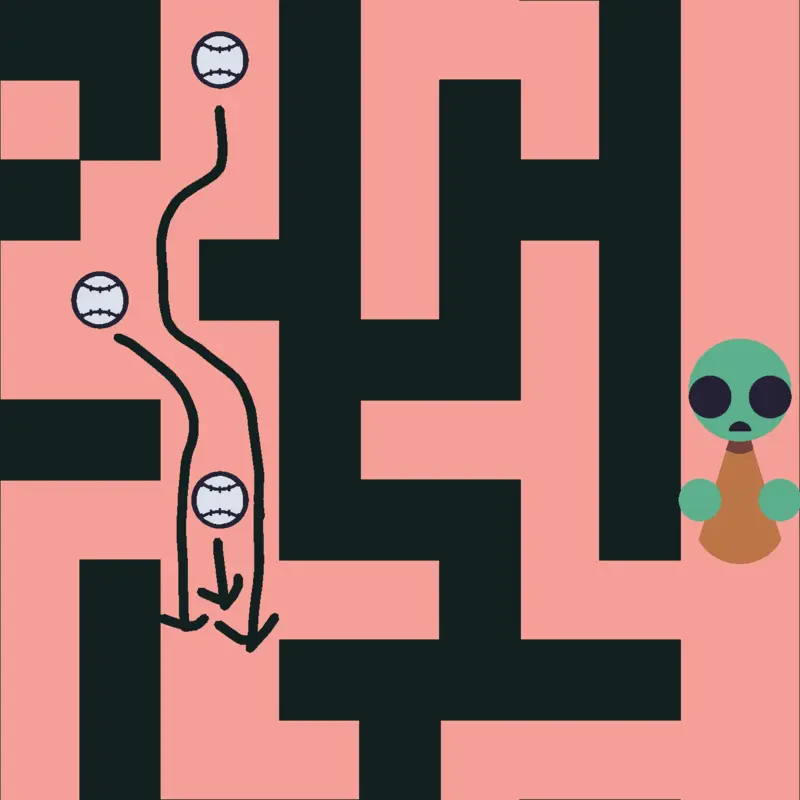 Maze Zombie by @Tamlikha206