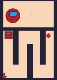 among us maze By me!