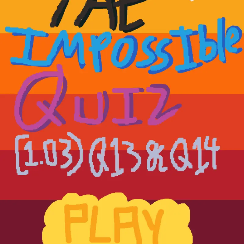 The Impossible quiz by @JJG12