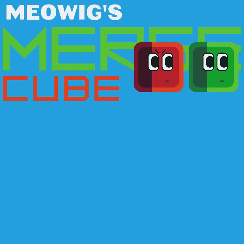 Merge cubes! by @meowig
