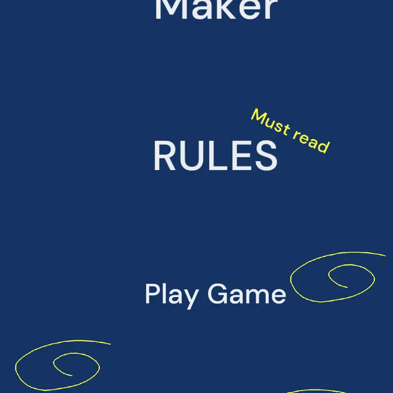 Maze maker by @FIZZZYY
