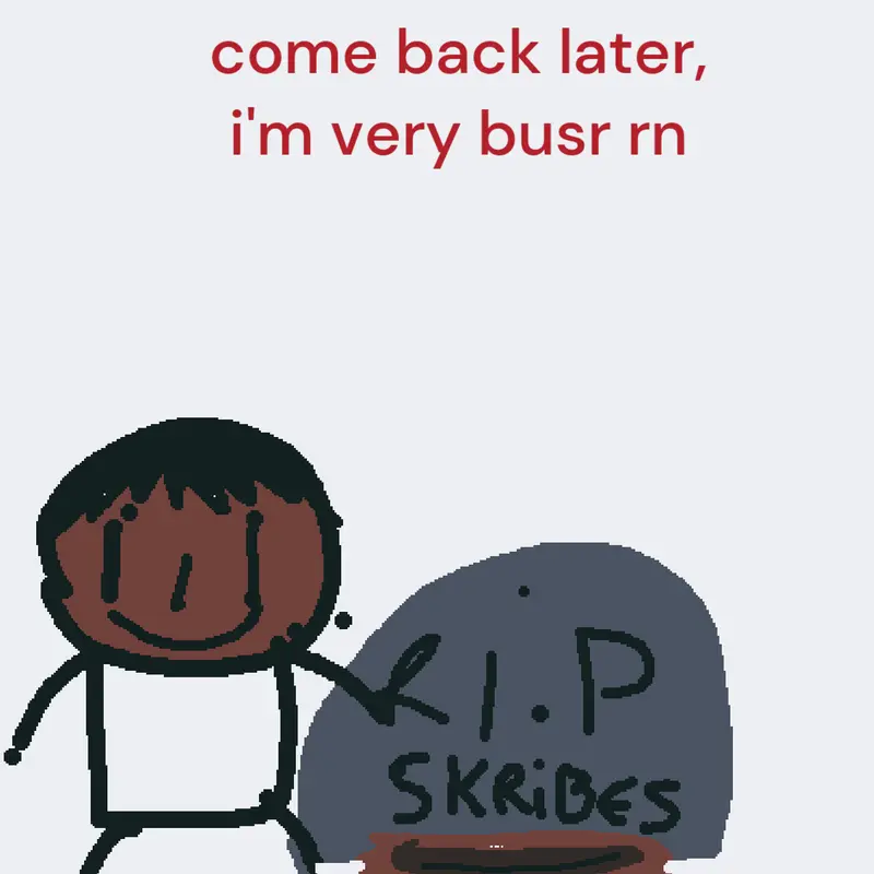 See ya later by @Skribes
