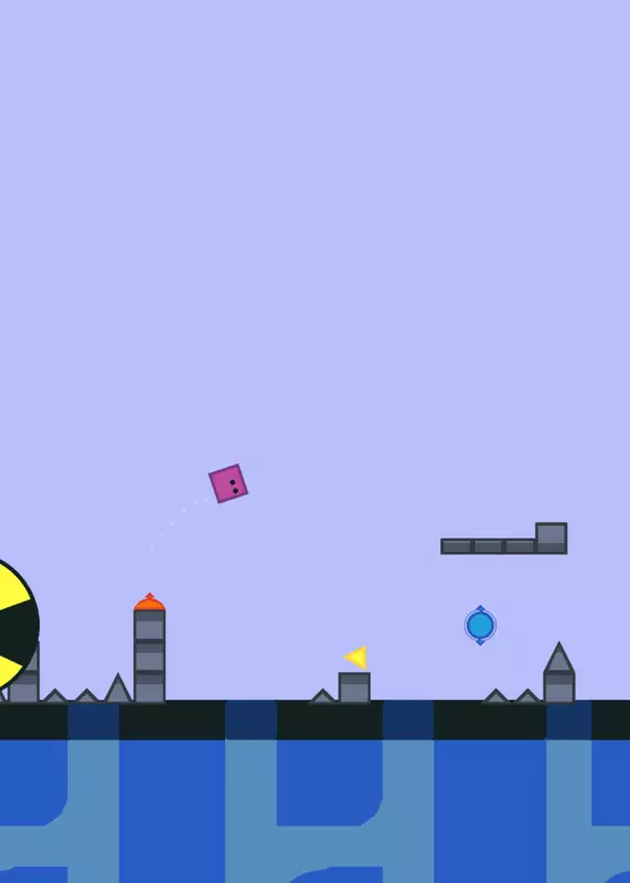 Your chased by PAC-MAN, thats all by @bandu55