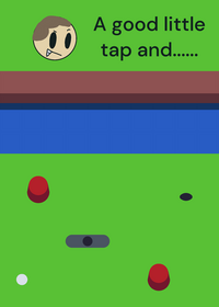 Golf maze.