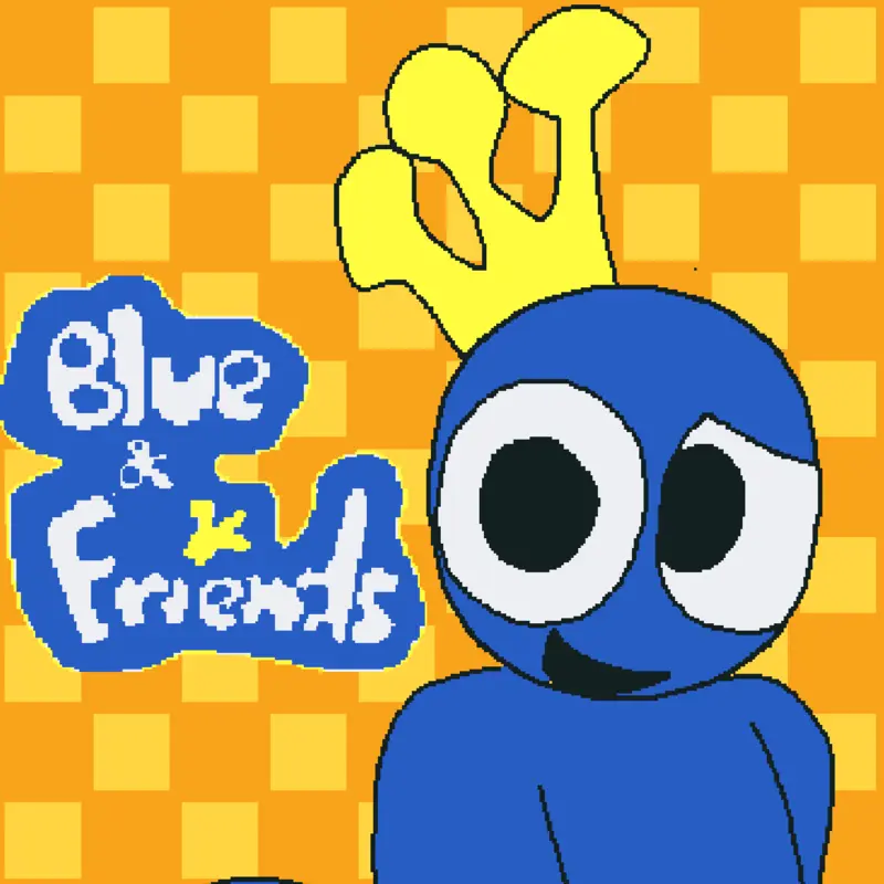Blue & friends full picture by @blueandfriendsoffical