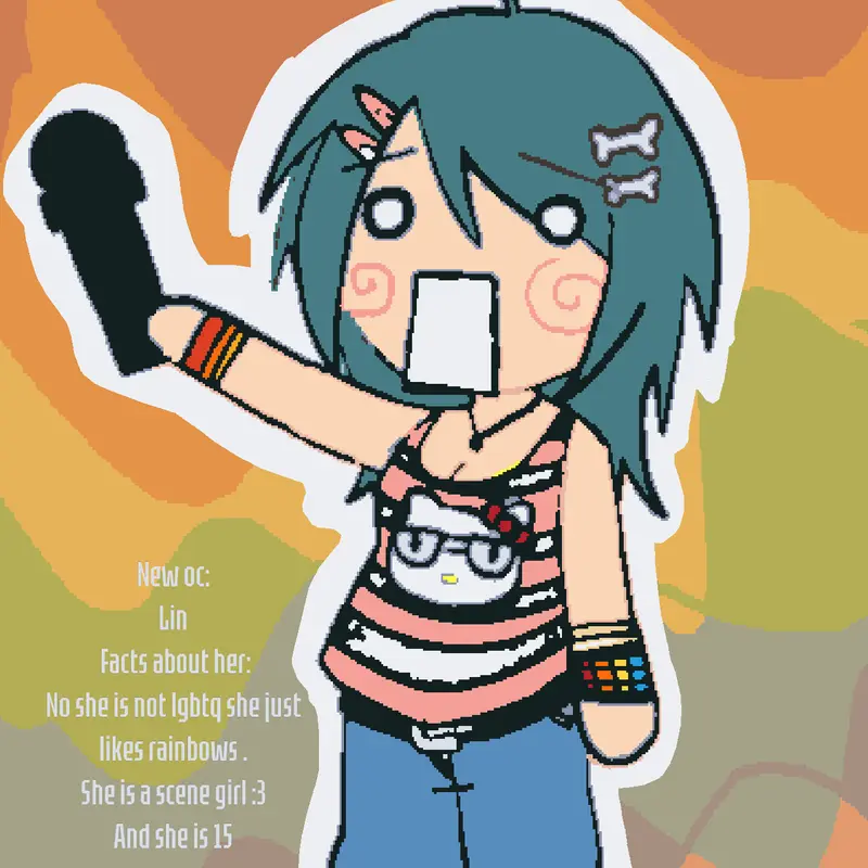 Lil the scene girl >:3 by @slay_shrek