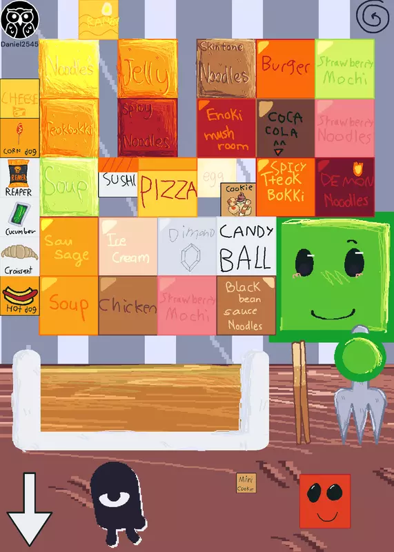 Feed Green Cube ASMR Mukbang by @Daniel2545