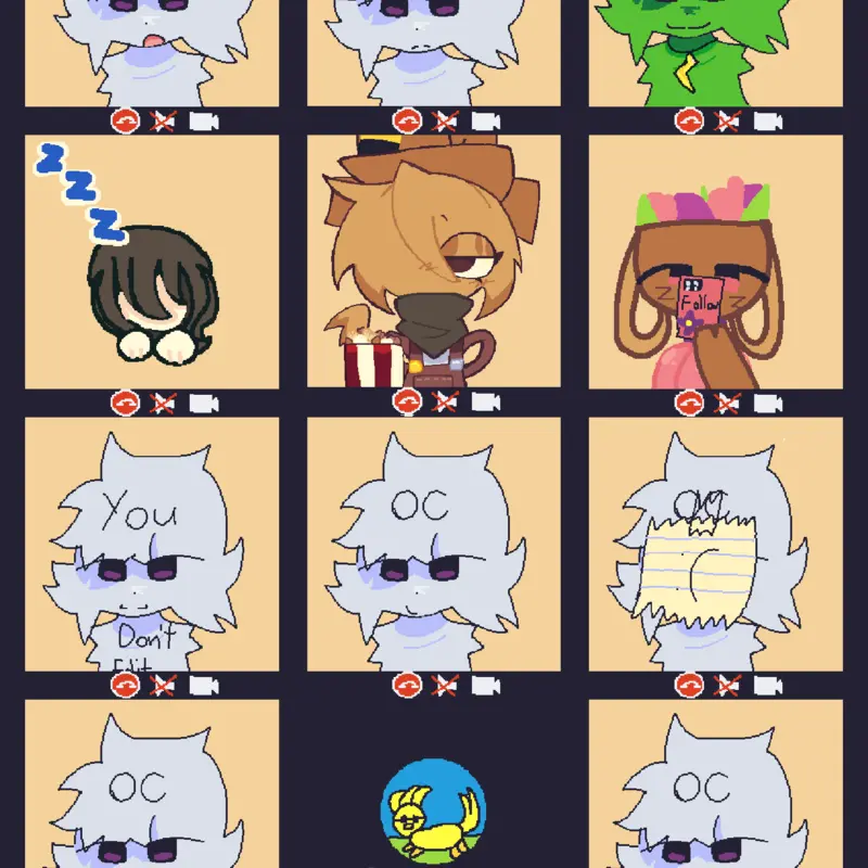 Fake collab :D by @cassieloveselpuki