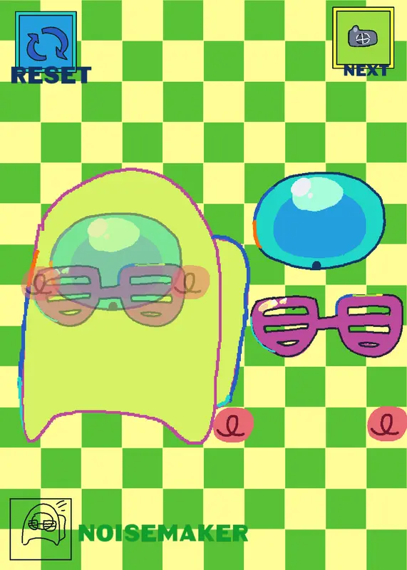 || AMONG US ROLES DRESS UP PUZZLE || by @Karoo_N_galaxy