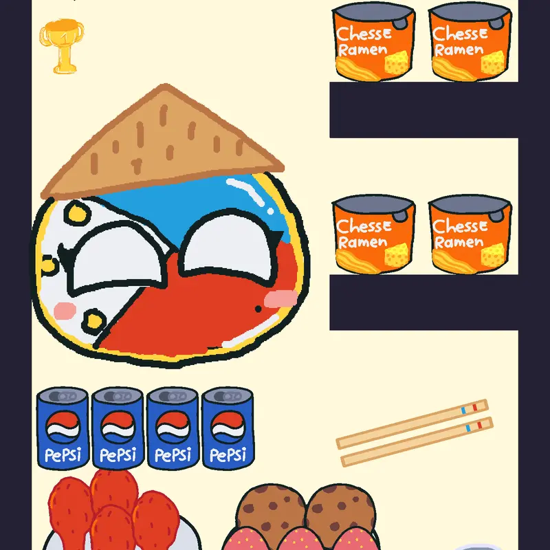 Philippine CountryBall | Mukbang Game! by @LogisticsofTime