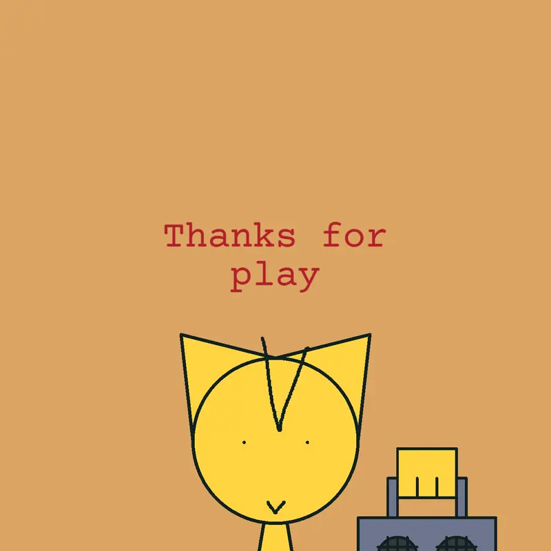Thanks you for play my games I hapier :D by @-Gzebb4_XDMCRXANDCASTLE-
