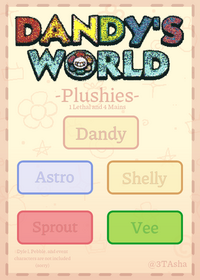 Dandy's World Plushies