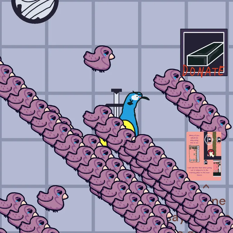 Bob bird vs beeg rat by @mrmattbro