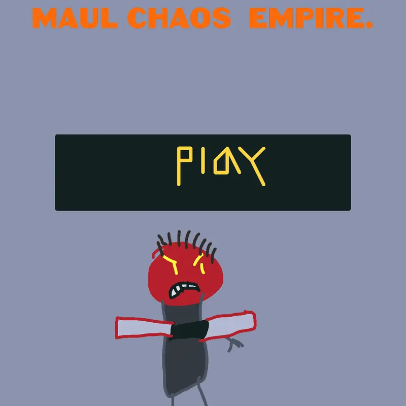 Dark  maul chaos! by @mrRobin