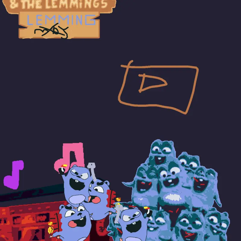 Grizzy and the lemmings by @jamehu