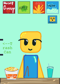 Noob feeding game