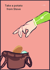 Minecraft: Alex cooks food for you