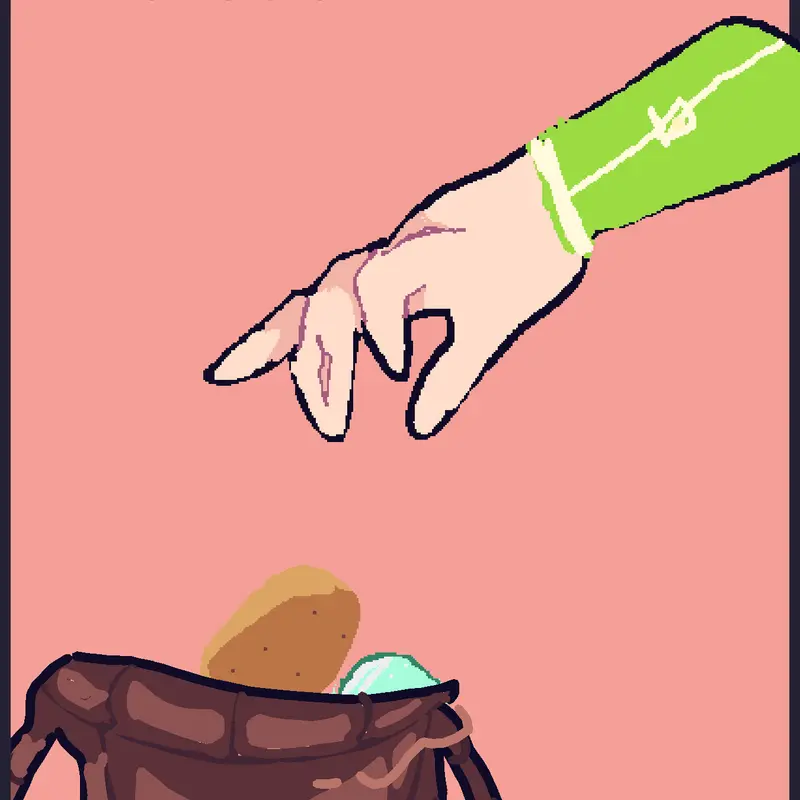 Minecraft: Alex cooks food for you by @RandomGayCatboy
