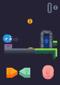 Bubble bashi'n platformer