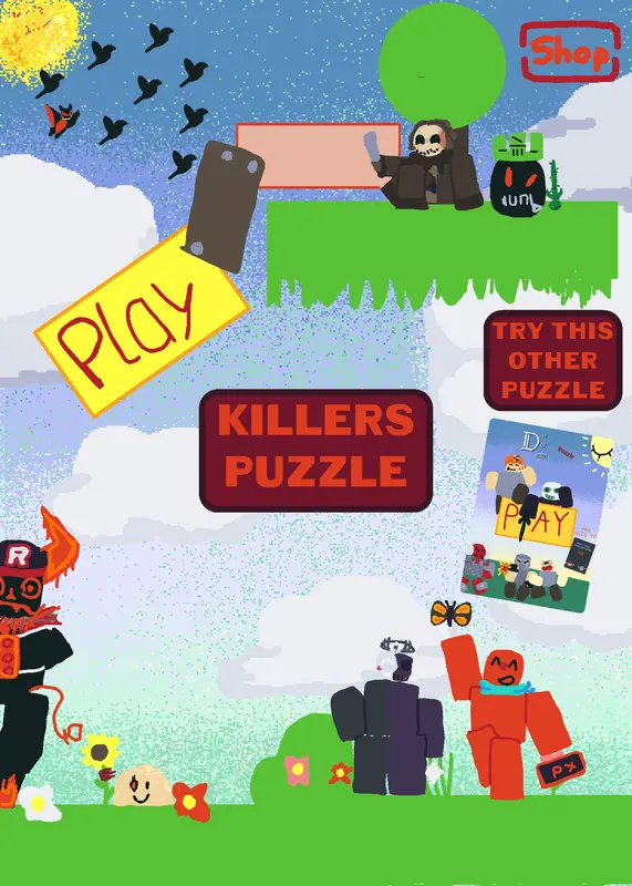Killers puzzle by @xXGAEL_2026Xx