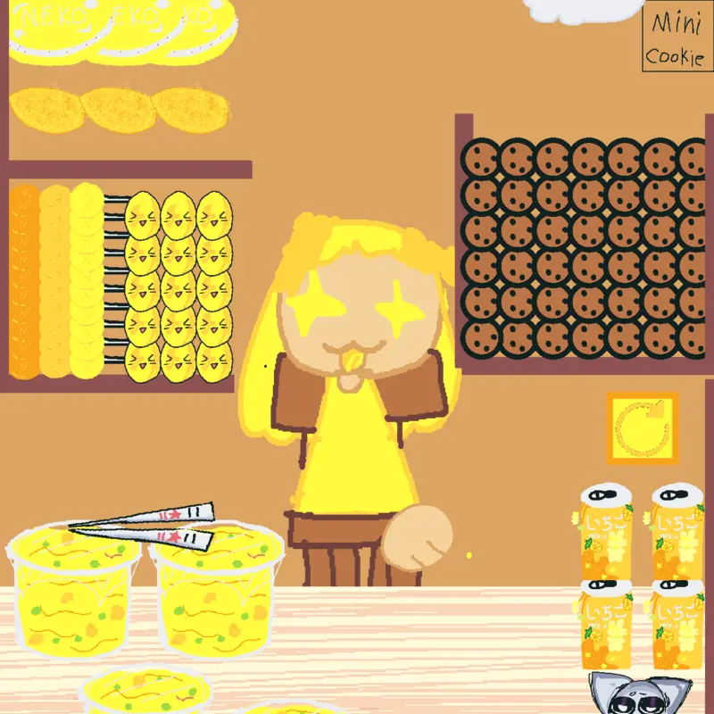 Me mukbang but Yellow Edition! by @IMNOTABOTjustanpoerson