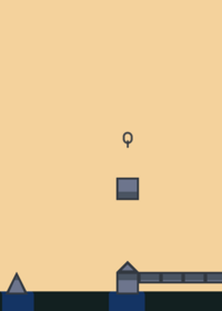 Subway surfers but in geometry dash