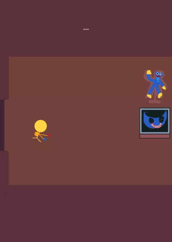 Nightmare huggy chase by @Johns_decks
