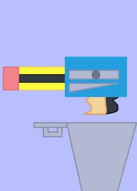 Sharping pencil