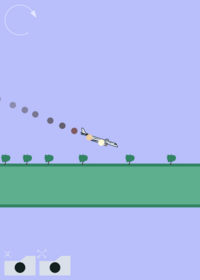 plane crash simulation