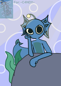 fanart for @-C4NDY- (i tried guys-)