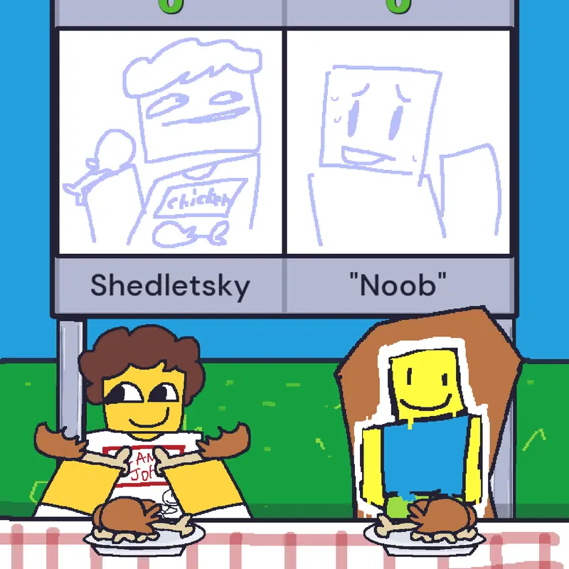 Chicken eating contest! by @EuSouCamera