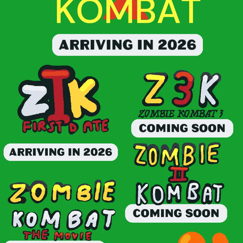 ZOMBIE KOMBAT GAMES COMING SOON by @CASTLE_FLIP