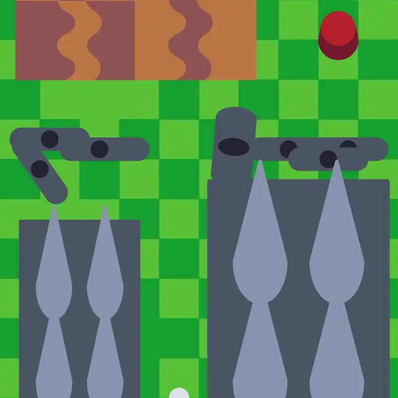 Top down golf by @Shoulala_9