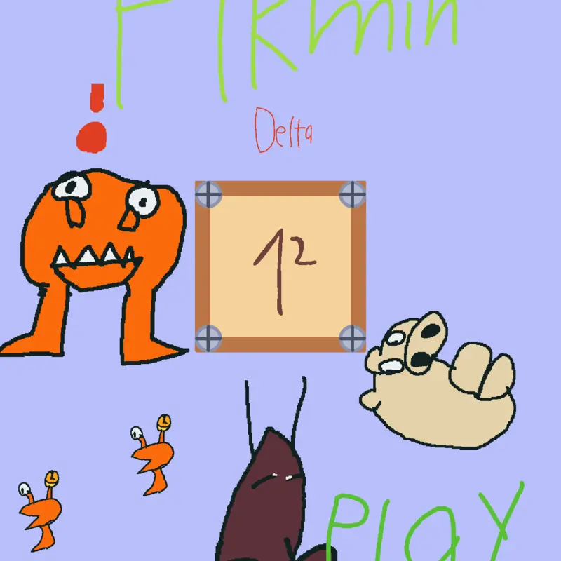 Pikmin delta 1²2 by @castlefan1284