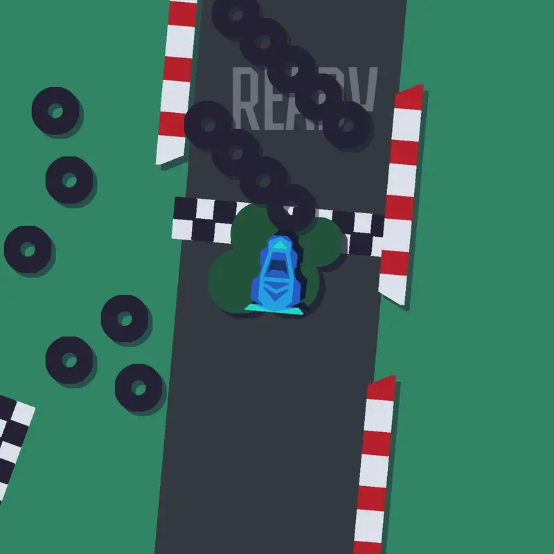 Shitty car game by @cardboard_idiot