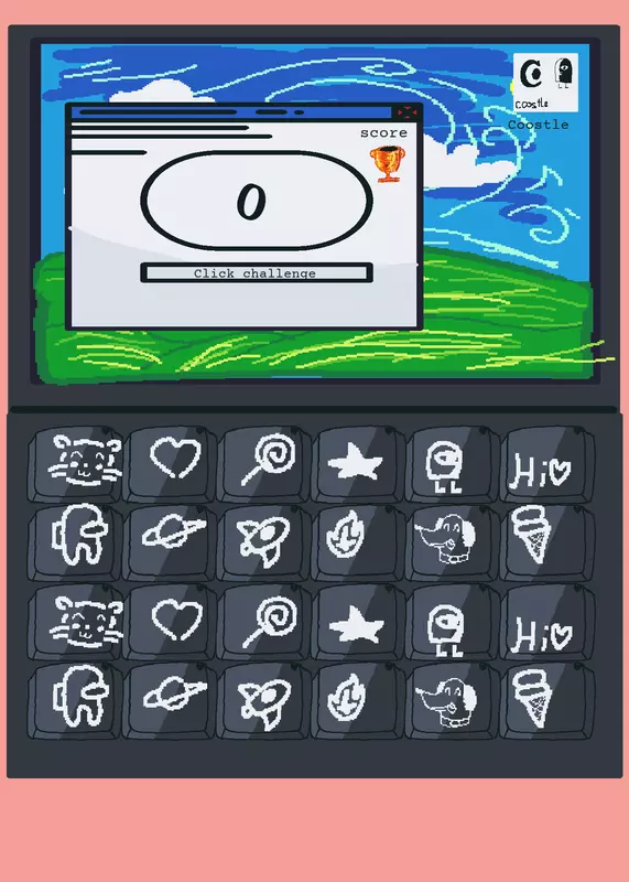#clickergame by @bokchoy