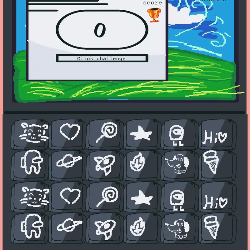 #clickergame by @bokchoy