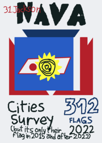 Flag band: 2022 NAVA city flags but it's...