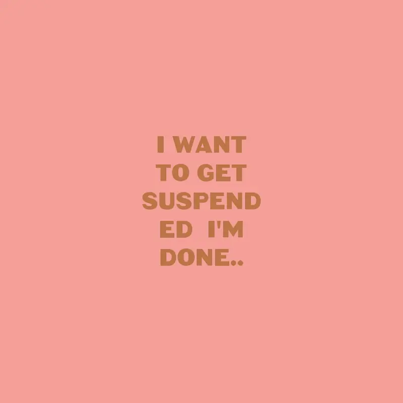 Just make me suspended I don't care by @pInKiNtErN