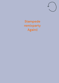 Animals stampede