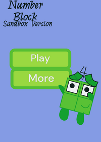 Numberblocks sandbox 4