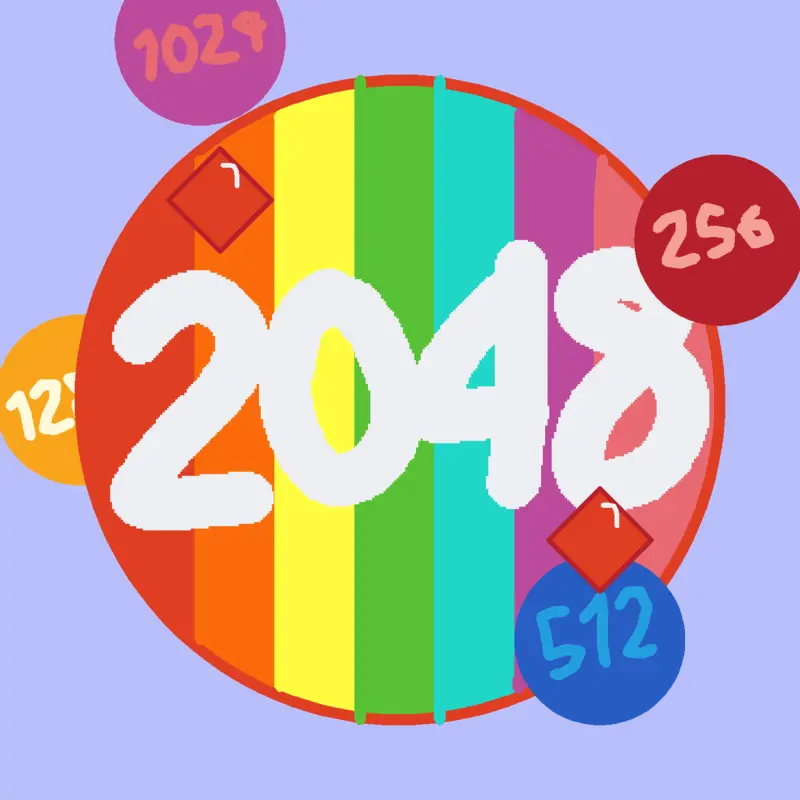 Game by @Larp_Run_2048