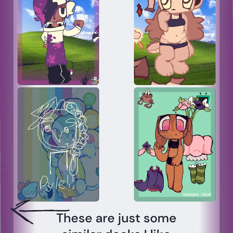 Starlacee’s dw dress up deck by @starlacee