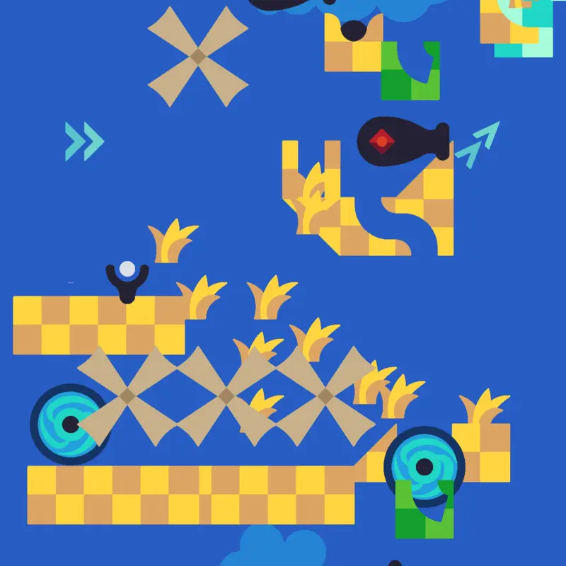 Very hard golf by @Henkihos