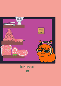 Feed mini oren ( )