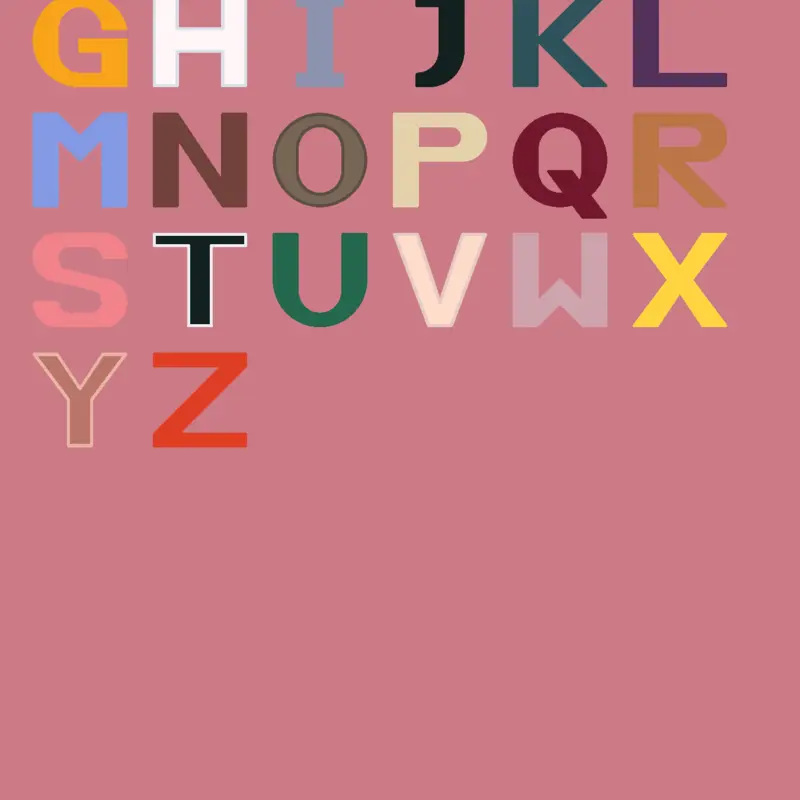 Alphabet by @Francisco2026Pyramixed