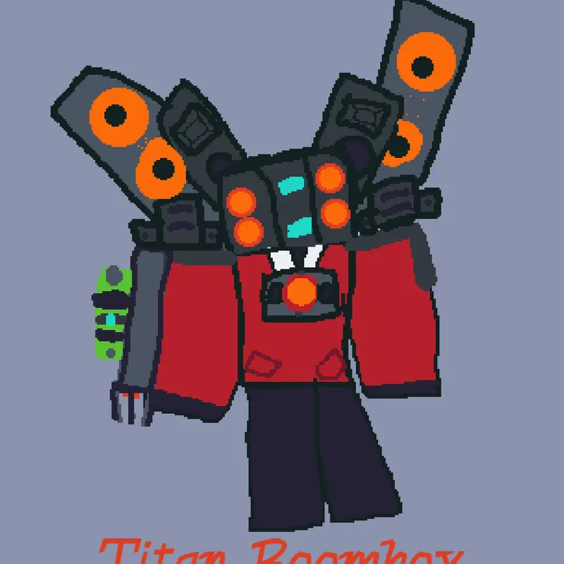 Titan Boombox design by @i_Amreal